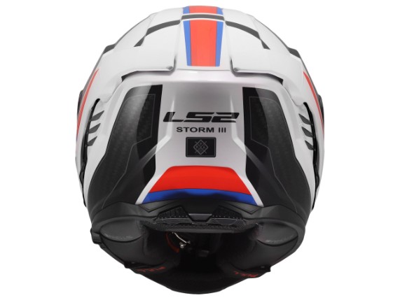LS2 FF818 STORM III SPORTY WHITE BLUE RED -168180402 4