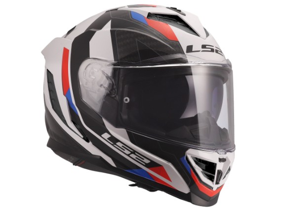 LS2 FF818 STORM III SPORTY WHITE BLUE RED -168180402 7