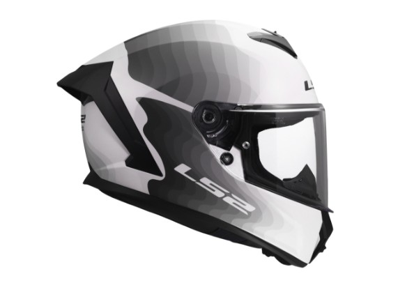 LS2 FF820 RAPID III FLOW WHITE GREY -168200302 6