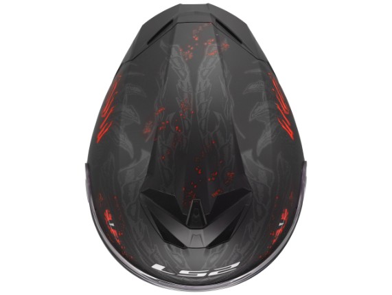 LS2 FF820 RAPID III KAIJU II BLACK RED WHITE  - 10