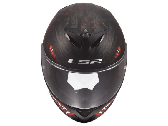 LS2 FF820 RAPID III KAIJU II BLACK RED WHITE  - 9
