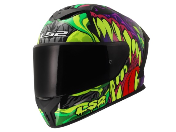 LS2 FF820 RAPID III LYCANT PURPLE GREEN - 168200561 (10)