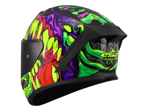 LS2 FF820 RAPID III LYCANT PURPLE GREEN - 168200561 (2)