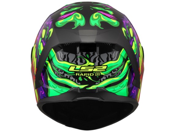LS2 FF820 RAPID III LYCANT PURPLE GREEN - 168200561 (3)