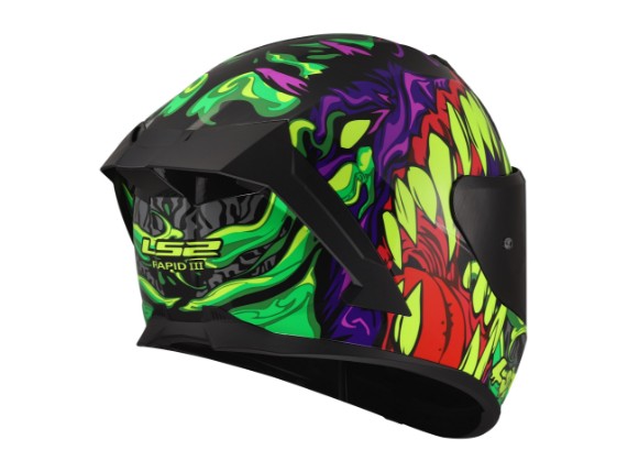 LS2 FF820 RAPID III LYCANT PURPLE GREEN - 168200561 (4)