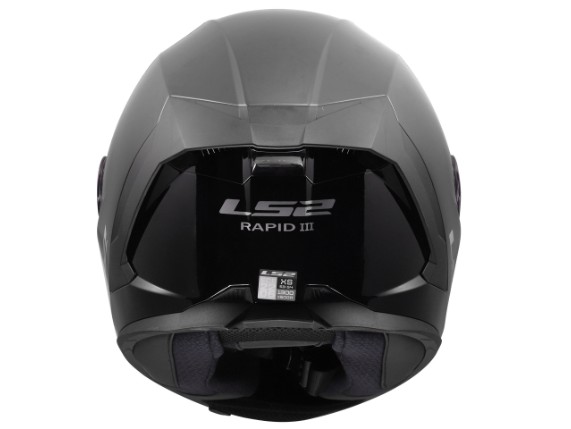 LS2 FF820 RAPID III SOLID GLOSS BLACK-168200012 (3)
