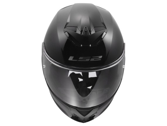 LS2 FF820 RAPID III SOLID GLOSS BLACK-168200012 (9)