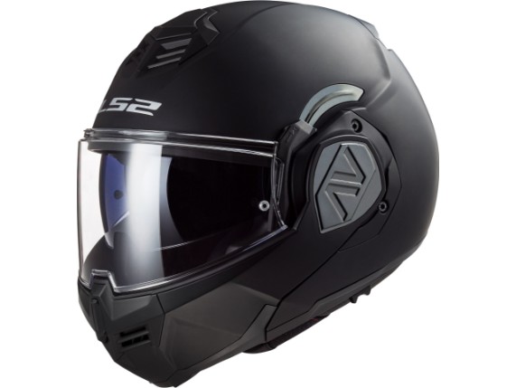 LS2_FF906_ADVANT_SOLID_MATT_BLACK_569061011_MODULAR_FLIP_BACK_HELMET_1