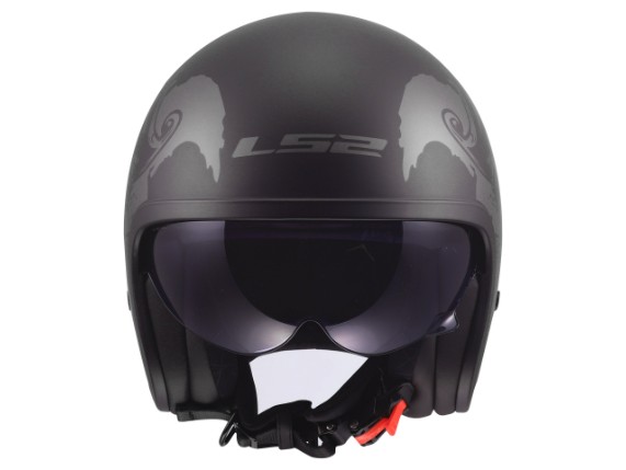 LS2 OF599 SPITFIRE II WILLY BLACK GREY-365992211 (8)