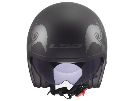 LS2 OF599 SPITFIRE II WILLY BLACK GREY-365992211 (9)