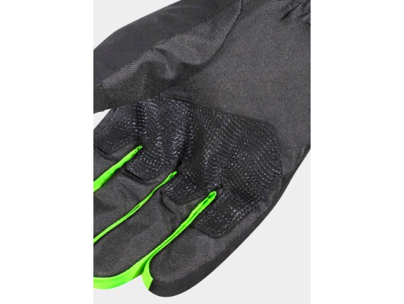 LS2 THERMORAIN GLOVES BLACK H-V YELLOW 6
