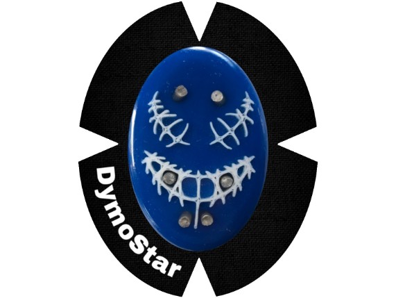 Meduza Face blau