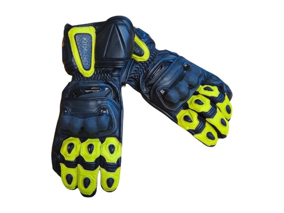 Motomagnet Race Evo Handschuhe schwarz fluo gelb