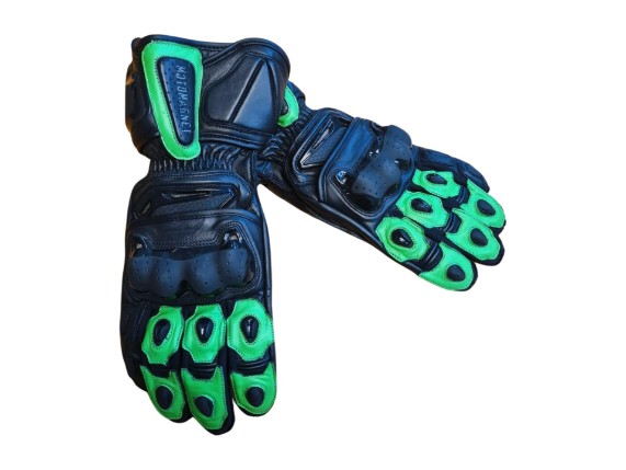 Motomagnet Race Evo Handschuhe schwarz fluo grün