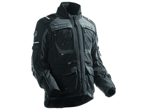 Giubbotto moto Dane Reykholt Gore Tex nero grigio
