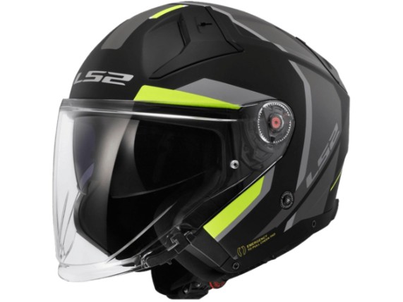 OF603 INFINITY II FOCUS-MATT BLACK YELLOW 366032353 (2)