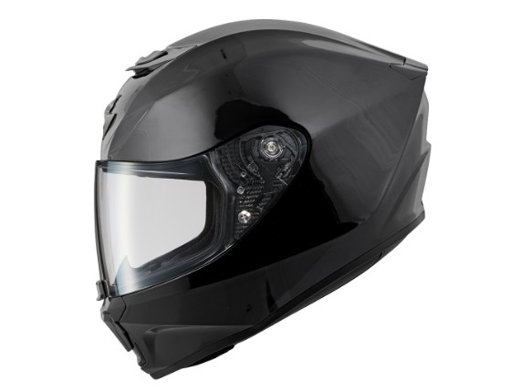 Scorpion-R420-Solid-Black-Clear-Shield