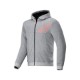 gray heather red fluo