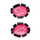 pink fluo white