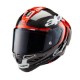 black carbon bright red white