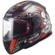black red