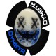 blau, joker face