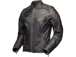 Damen Lederjacke Phinix
