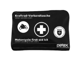 Kraftrad-Verbandtasche nach DIN 13167