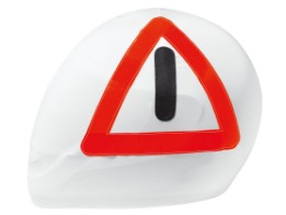 Helmbeutel Warndreieck