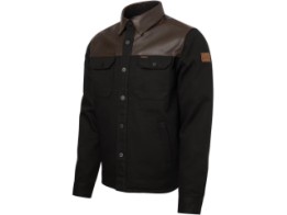 Herren Leder/Textil Hemd Bozeman Rider Shirt