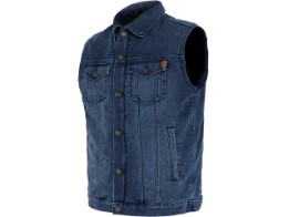 Herren Weste Trucker Denim Vest