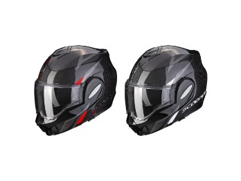 Klapphelm EXO-Tech Evo Carbon Top 