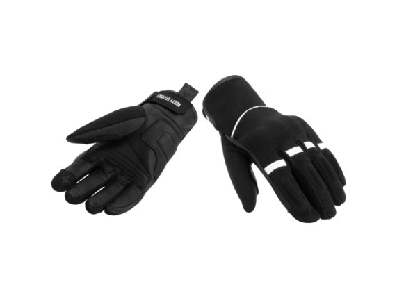[68447-XS-104] Rusty Stitches Gloves Bonnie V3 (07-XS, Schwarz-Weiß3)