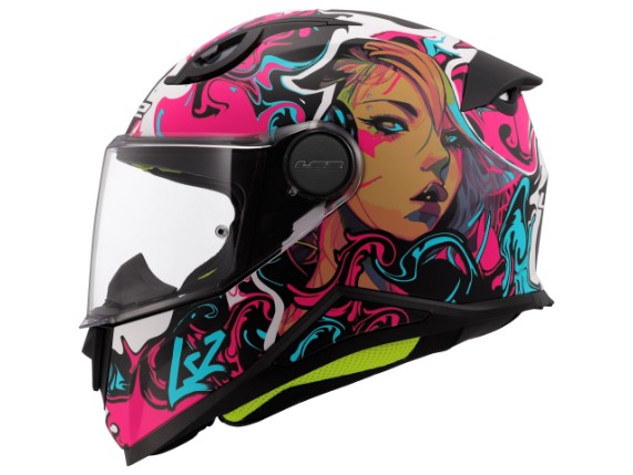 LS2 FF812 KID CYBERG PURPLE CYAN -168122274
