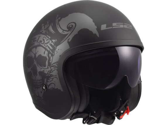 LS2 OF599 SPITFIRE II WILLY BLACK GREY-365992211 (7)