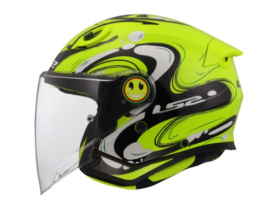 LS2 OF622 FUNNY II GLUP H-VIS YELLOW -366222054 (2)