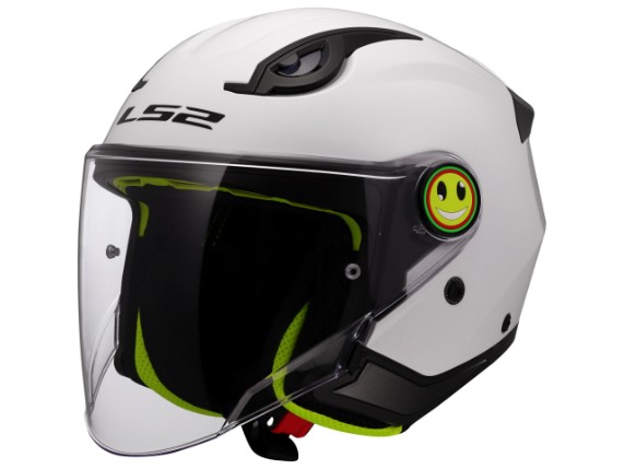 LS2 OF622 FUNNY II SOLID WHITE -366221002-1