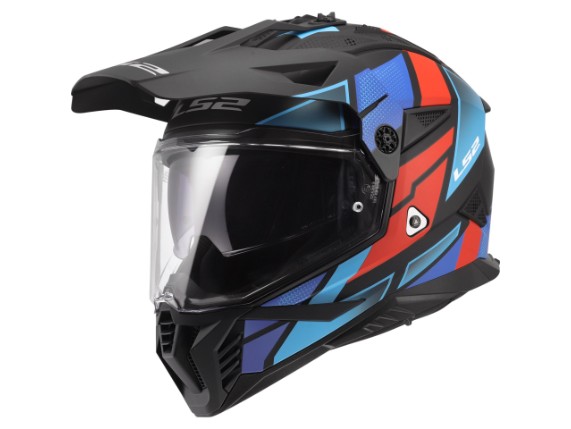 MX702 PIONEER II BLOCK MATT BLACK RED BLUE-467022711 (3)