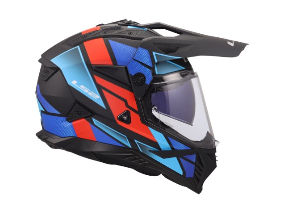 MX702 PIONEER II BLOCK MATT BLACK RED BLUE-467022711 (8)