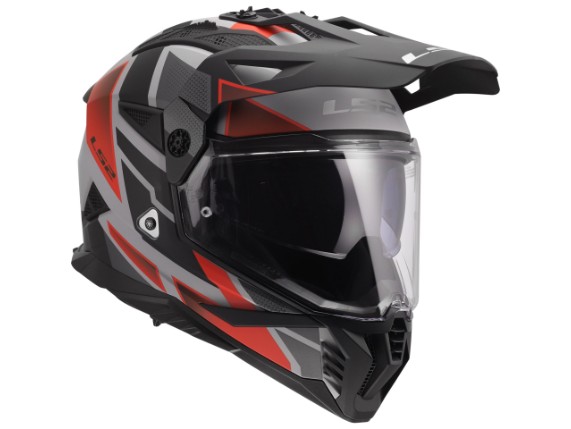 MX702 PIONEER II BLOCK MATT GREY RED-467022703 (1)
