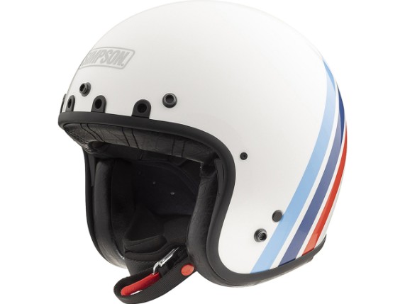 Simpson Chopper Werke weiss blau rot 1