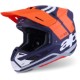orange-blau matt