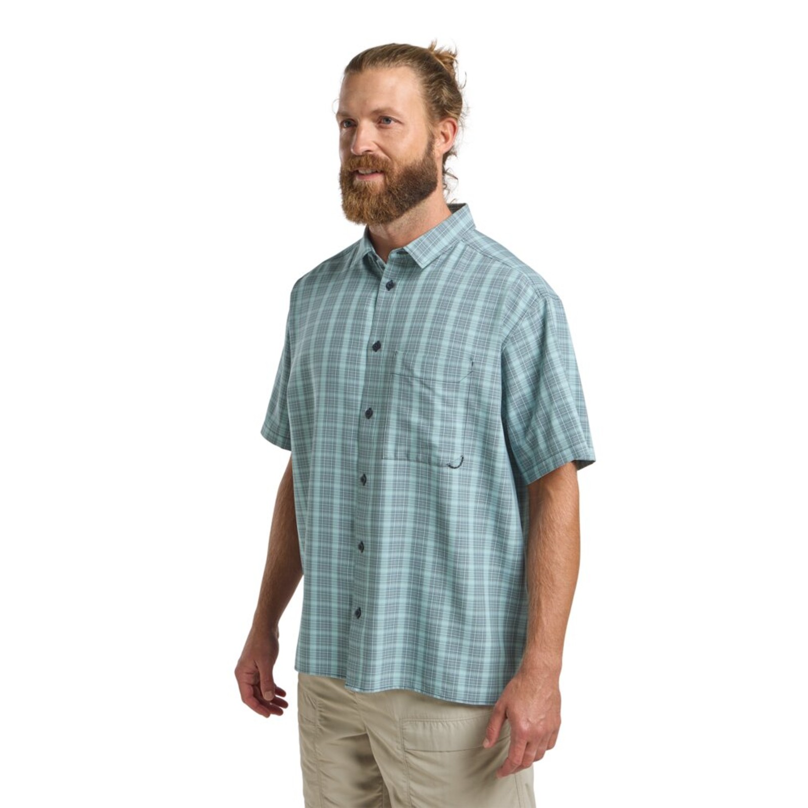 Hot Chili Herren Hemd Kurzarm Jack Wolfskin Outdoor Hemden