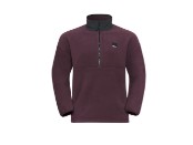 Sumetro HZ Men Herren Fleecepullover amaranth