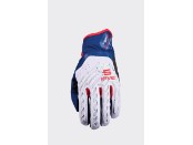 TFX5 Motorradhandschuh Sommerhandschuh weiß blau rot