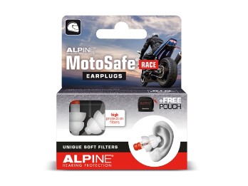 Alpine MotoSafe Race Gehörschutz Ohrstöpsel