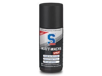 S100 Matt Wachs Spray Motorradpflege erhält Matteffekte