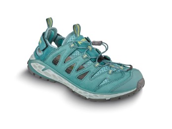 Bindisi Lady Comfort Fit PW Trekkingsandale Sandale türkis gelb