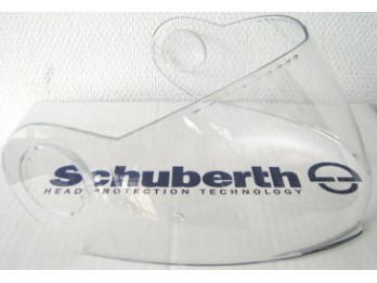 Visier Schuberth C3 S2 C3Pro klar mit Pins 2 Größen