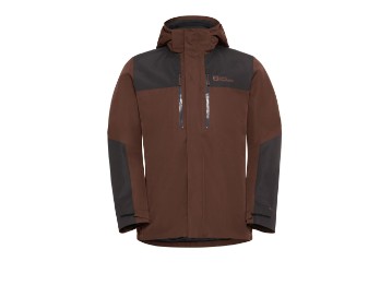 Jasper 3in1 Jkt M Doppeljacke Winterjacke Herren hot choc